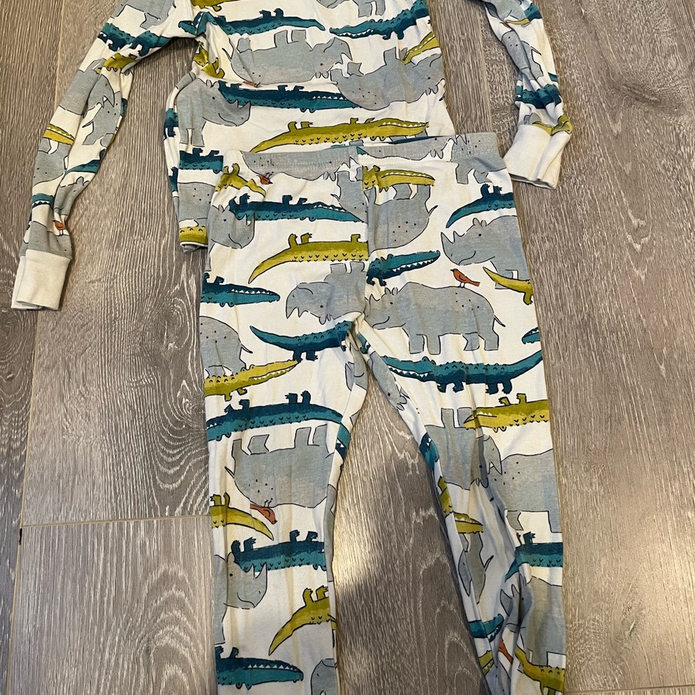 Kids' Animal Print Pajama Set
